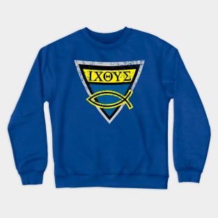 Ichthys Shield Version 2 Crewneck Sweatshirt